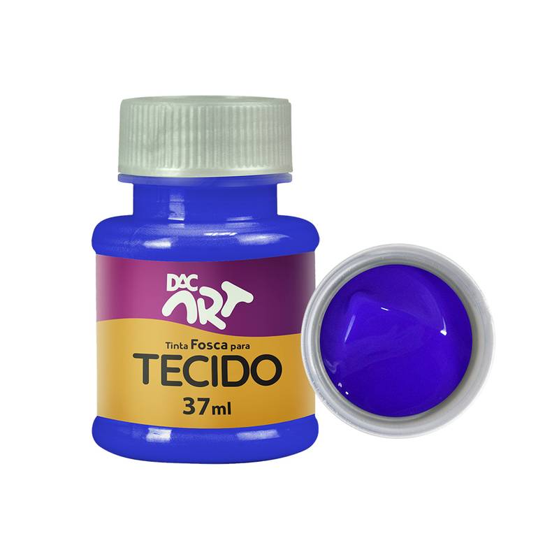 TINTA TECIDO FOSCA 37ML AZ ULTRAMAR