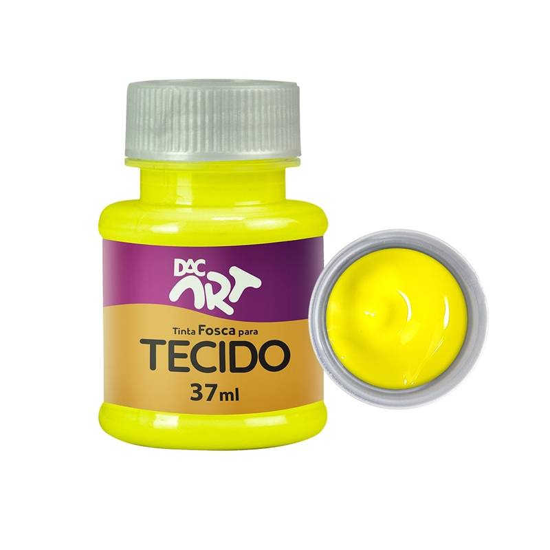 TINTA TECIDO FOSCA 37ML AM LIMAO