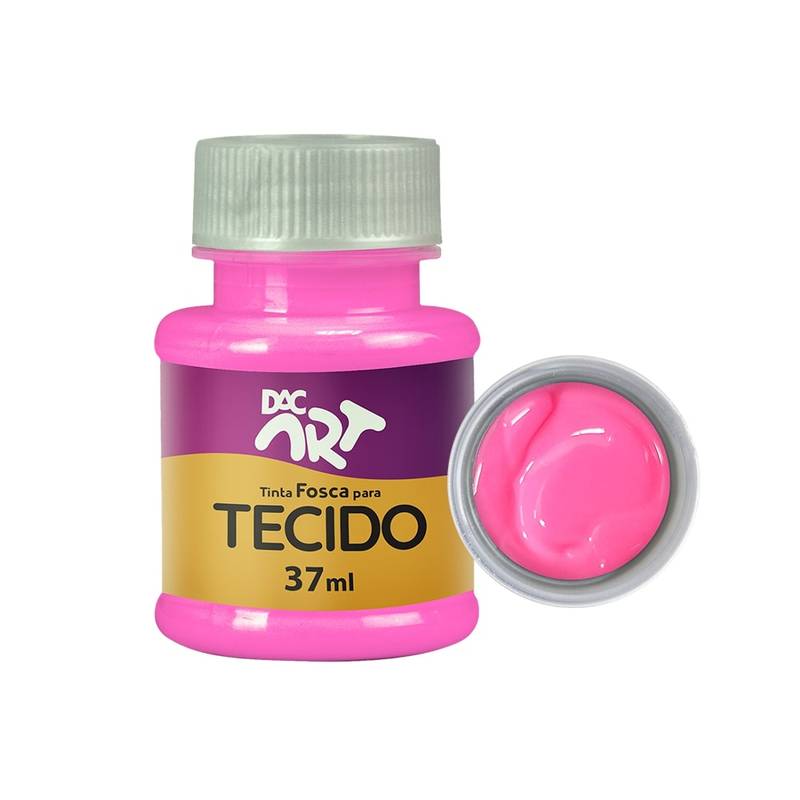 TINTA TECIDO FOSCA 37ML ROSA