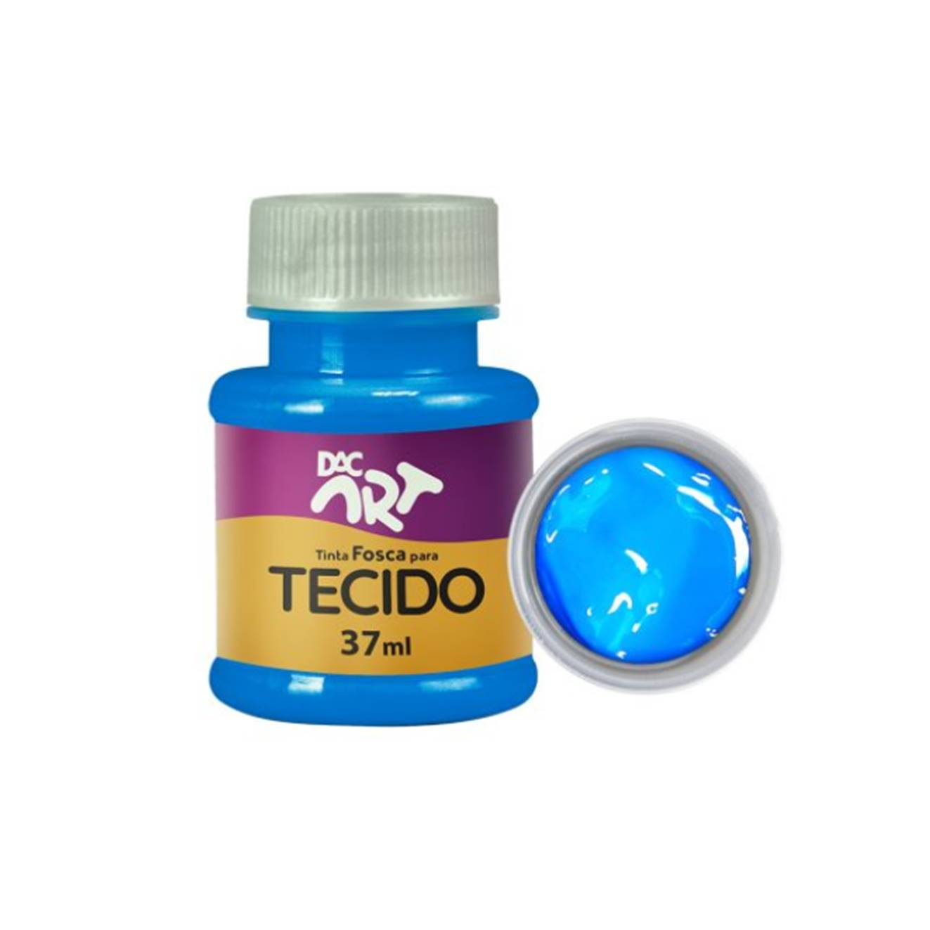 TINTA TECIDO FOSCA 37ML AZ CELESTE