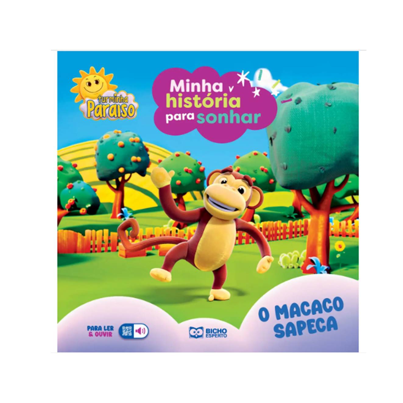 LIVRO MINHA HIST.P/SONHAR MACACO SAPECA