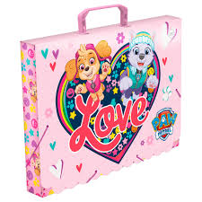 MALETA ESCOLAR LIC. PATRULHA CANINA FEM