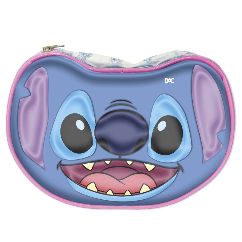 Estojo Escolar Dac Licenciado Stitch Rostinho