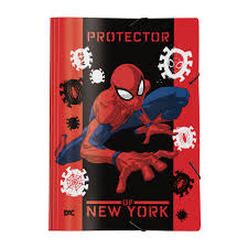 PASTA ELAST LIC. FINA HOMEM ARANHA