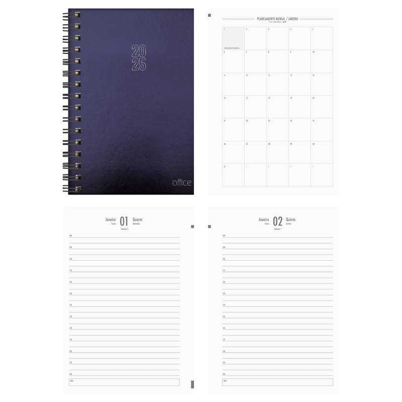 AGENDA 2025 EXECUTIVA OFFICE 136X194 AZ