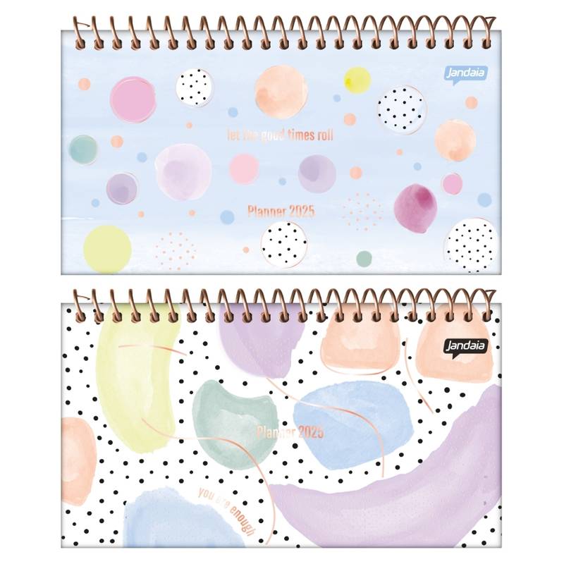 PLANNER 2025 LA CREME BOLSO ESPIRAL