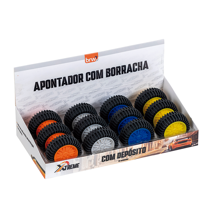 APONTADOR DEP BRW BORRACHA XTREME