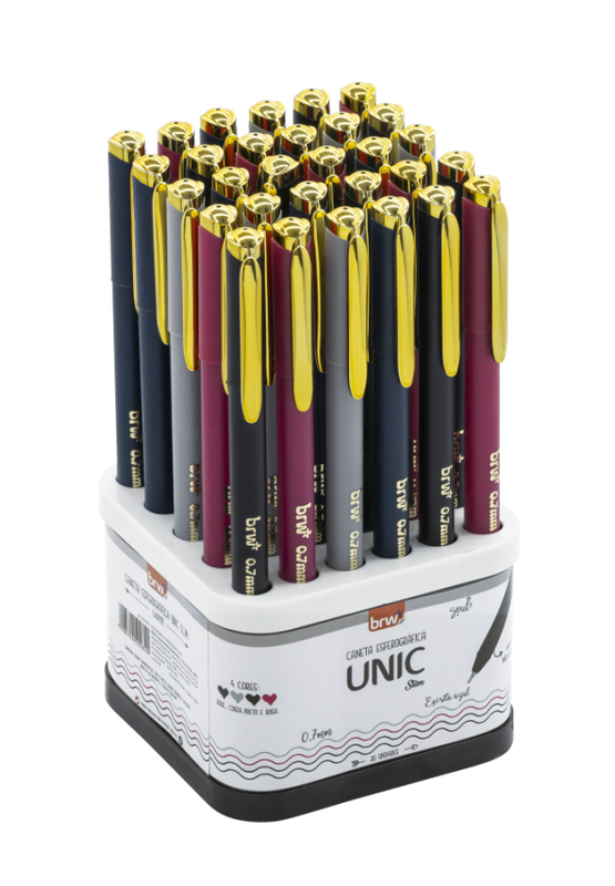 CANETA BRW 0.7 UNIC SLIM SORT
