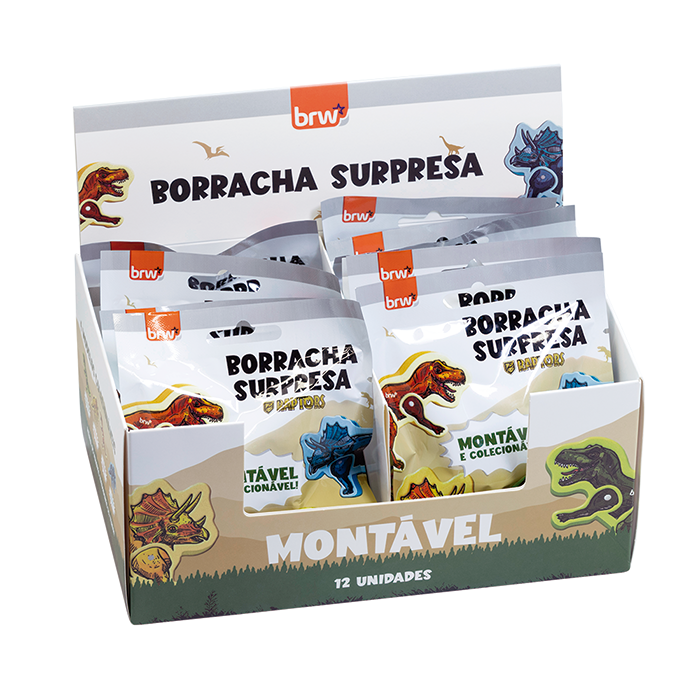 BORRACHA BRW SACHE SURPRESA RAPTORS SORT