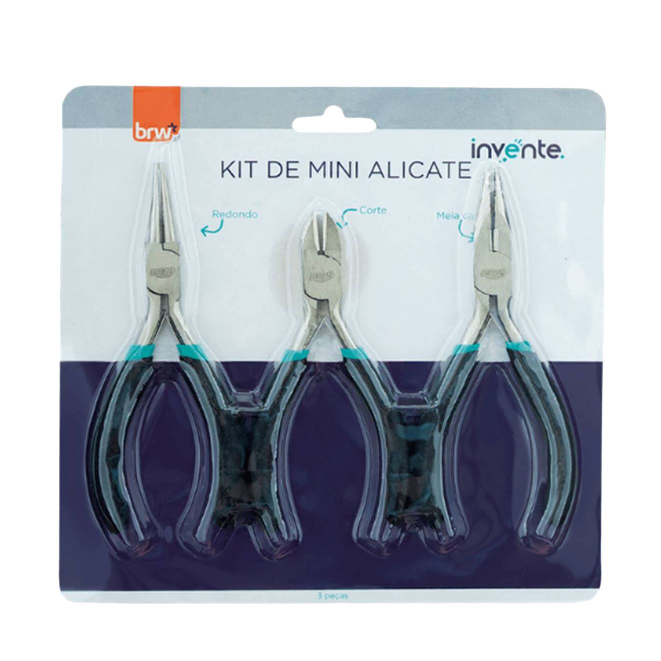 ALICATE BRW MINI KIT C/03UN SORT