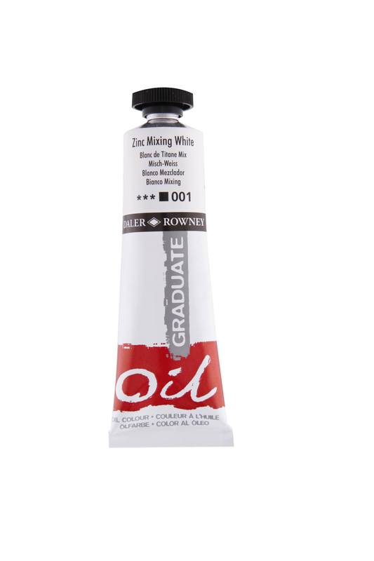 TINTA OLEO PARA TELA 38ML BRANCO ZINCO