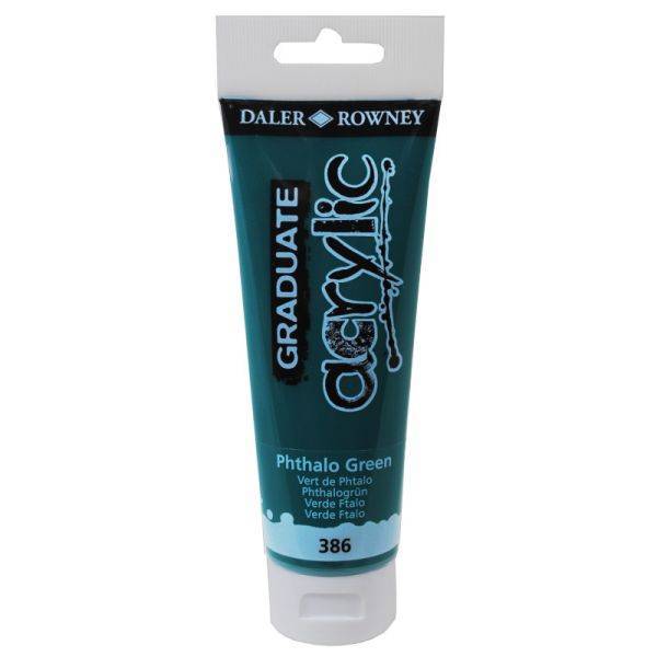 TINTA ACRILICA GRAD.120ML VERDE FTALO
