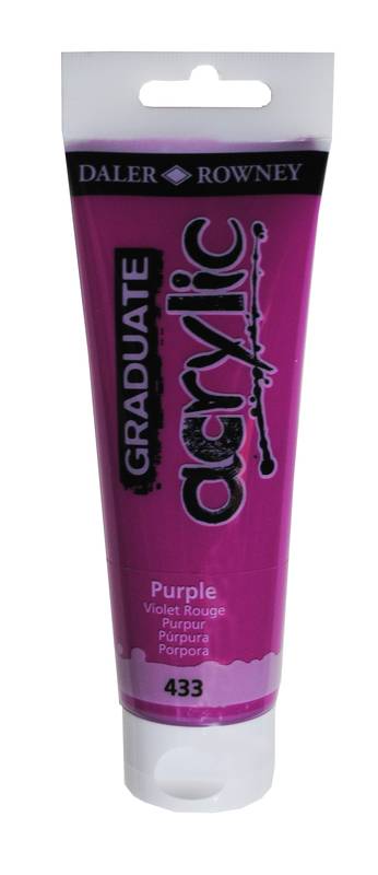 TINTA ACRILICA GRAD.120ML PURPURA