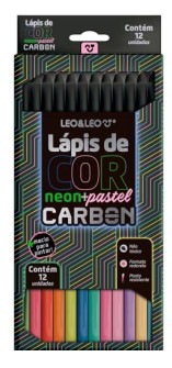 LAPIS COR GRANDE 12 CORES CARBON NEO+PAS