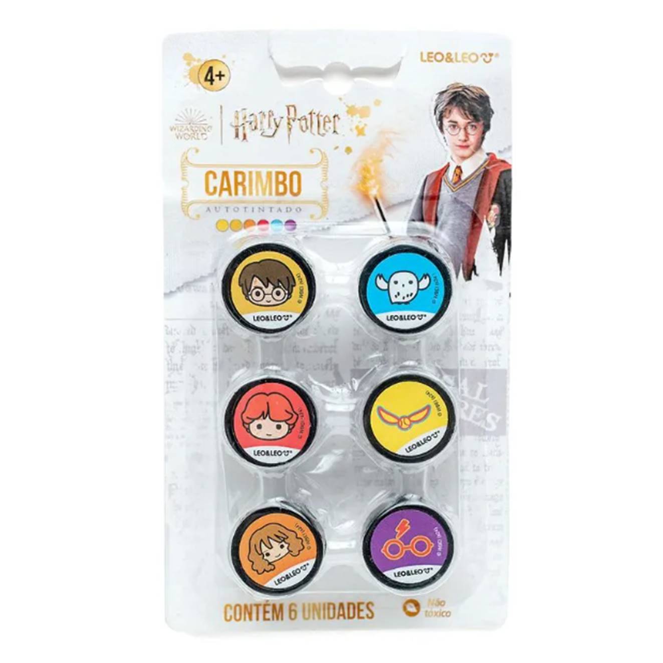 CARIMBO PEDAG.BLISTER LIC.C/06UN HARRY