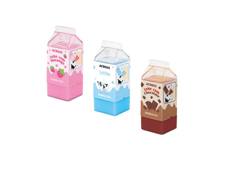 BORRACHA ACRILEX MILK SORT