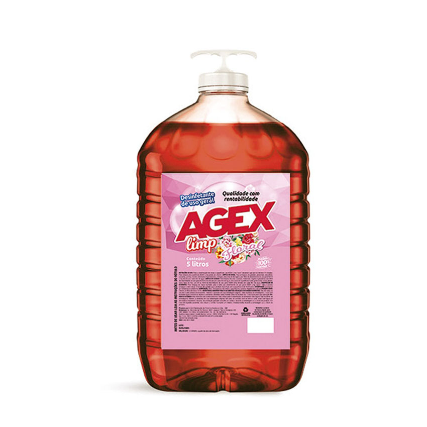 DESINF. AGEX FLORAL C/05 LTS  