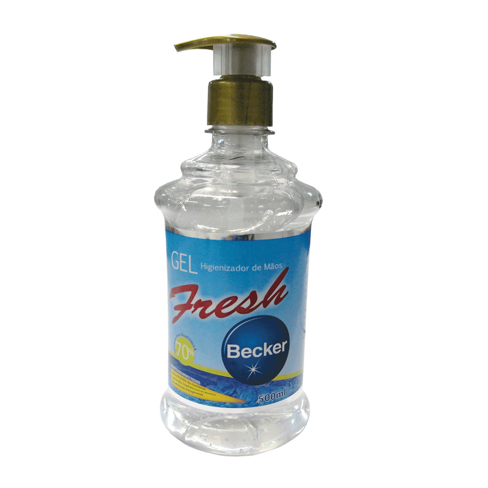 ALCOOL GEL FRESH BECHER C/500 ML
