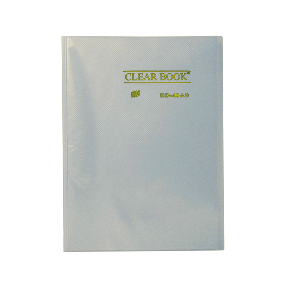 PASTA CATALOGO YES A-4 C/20 SCS CRISTAL