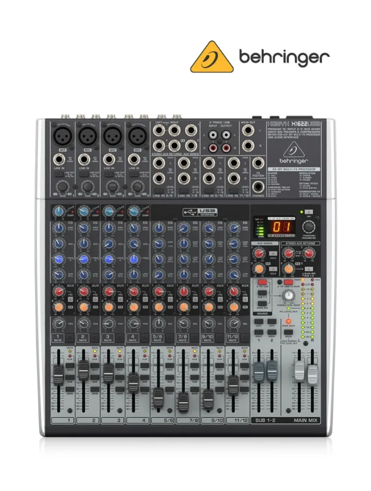 MISTURADOR XENYX X-1622USB BEHRINGER