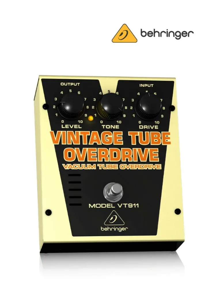 PEDAL VT-911 P/GUIT OVERDRIVE VALVULADO BEHRINGER