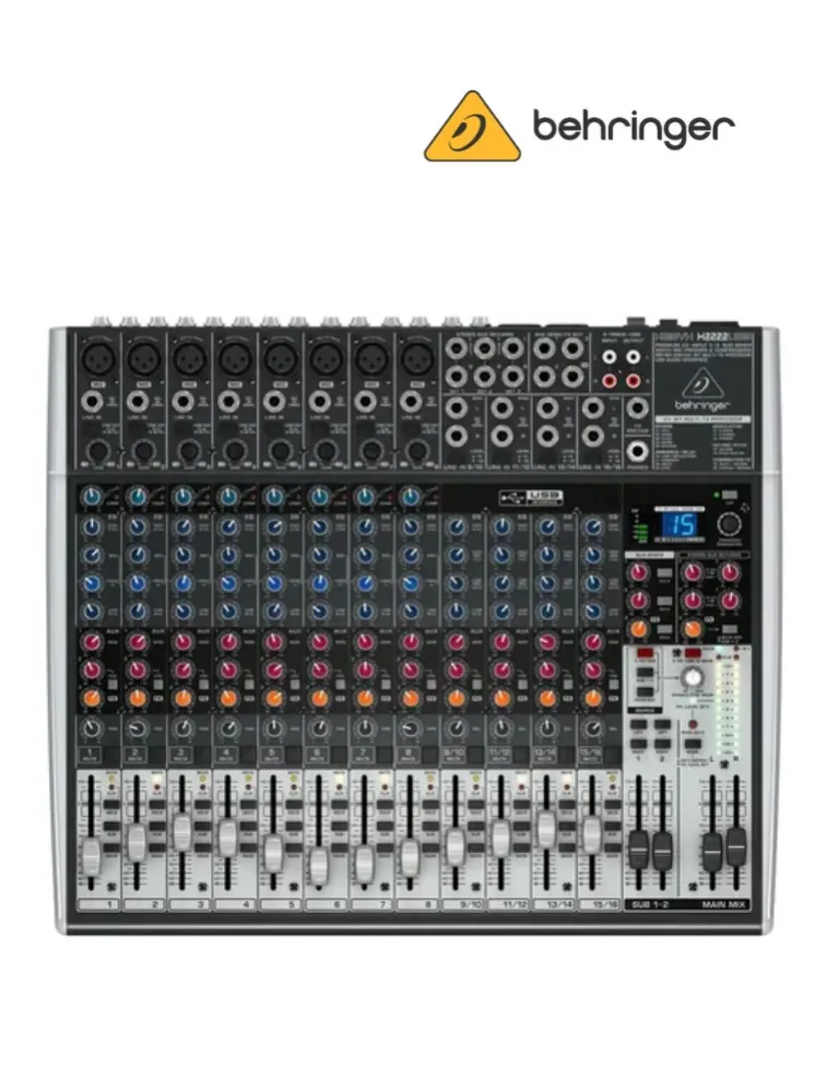 MISTURADOR XENYX X-2222USB(2342)BEHRINGER