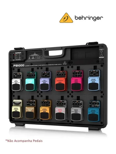 PEDALBOARD GUITARRA PB1000 BEHRINGER 2736 PROSHOWS
