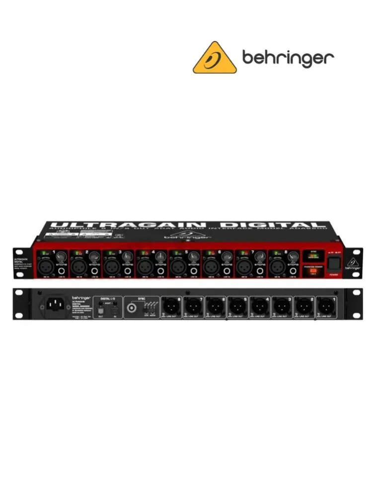 CONVERSOR A/D-D/A ADA-8200 BEHRINGER