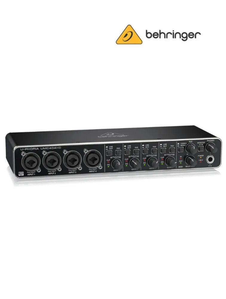 INTERFACE AUDIO UMC-404HD(8751)BEHRINGER