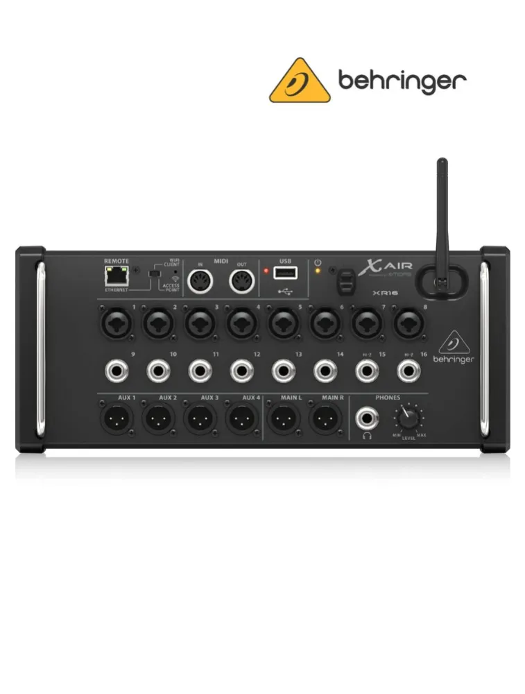 MIXER DIGITAL XR-16 16 CANAIS(8792)BEHRINGER