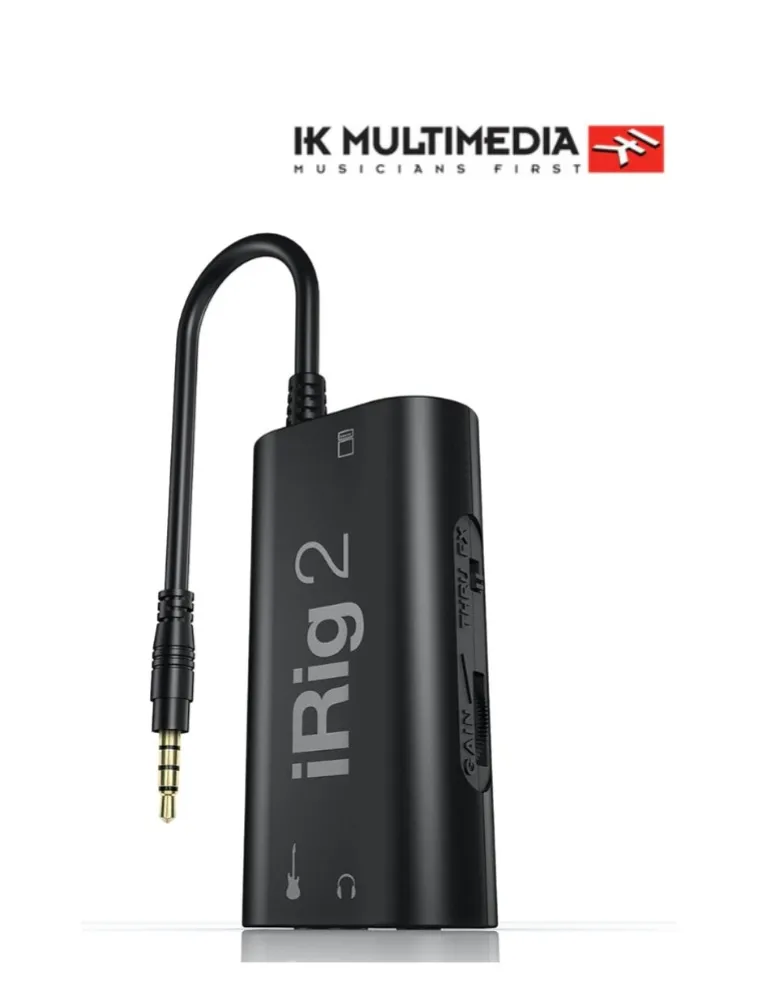 INTERFACE P/GUITARRA IRIG 2(040000)IK MULTIMEDEA
