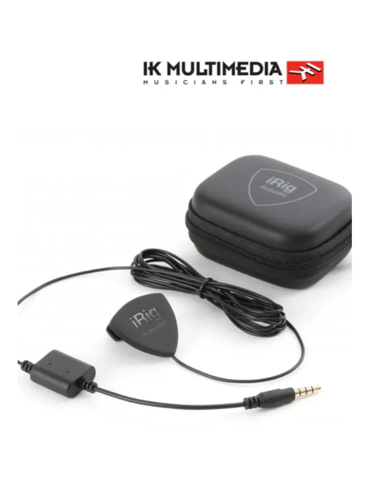 MICROFONE/INTERFACE IRIG ACOUSTIC P/VIOLAO ACUST.(