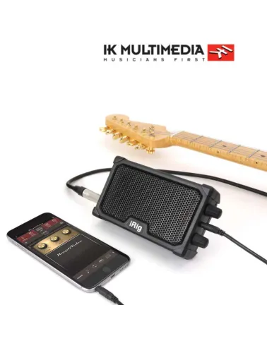 AMPLIF.GUITARRA IRIG NANO AMP BLACK(040401)IK MULT