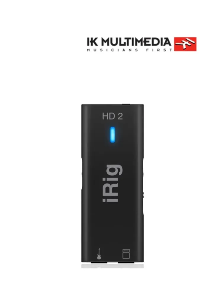 INTERFACE IRIG HD 2 P/GUITARRA(040107)IK MULTIMEDI