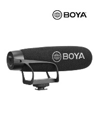MICROFONE P/CAMERA C/FIO BY-BM2021 BOYA