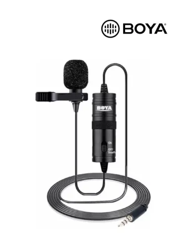 MICROFONE LAPELA C/FIO BY-M1 BOYA