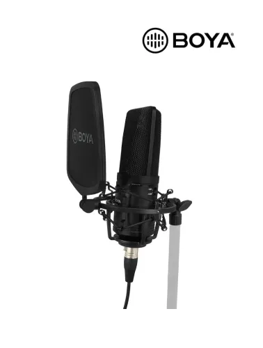 MICROFONE CONDENSADOR C/FIO BY-M1000 BOYA