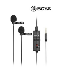 MICROFONE LAPELA C/FIO BY-M1DM BOYA