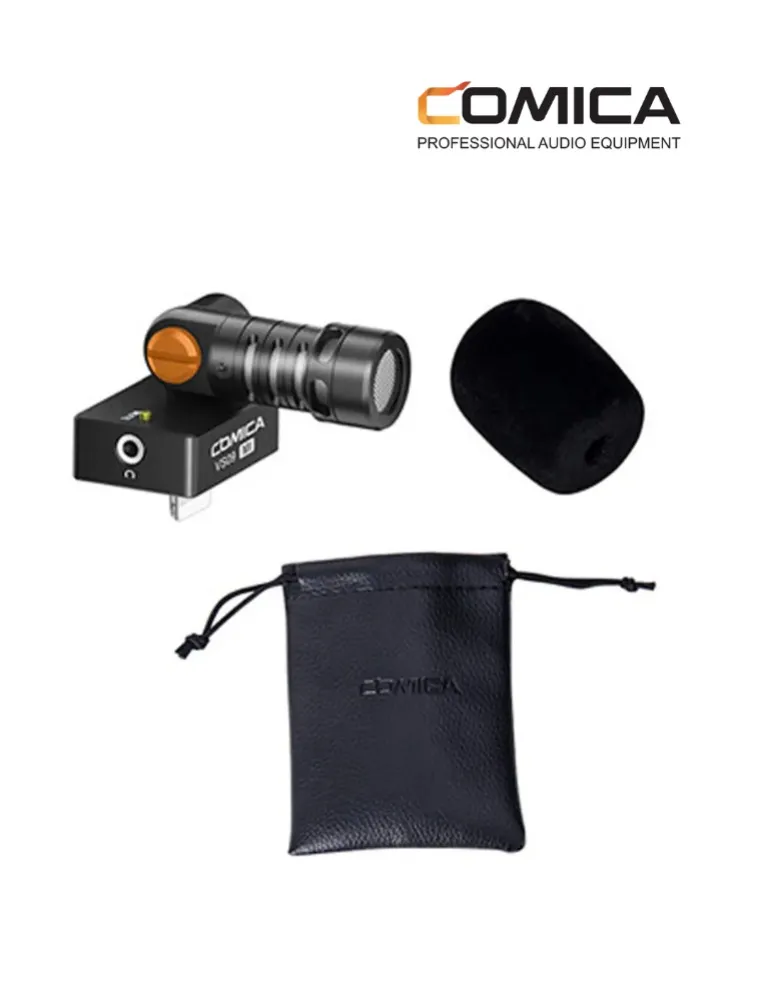 MICROFONE CVM-VS09-MI P/SMARTPHONE IOS COMICA