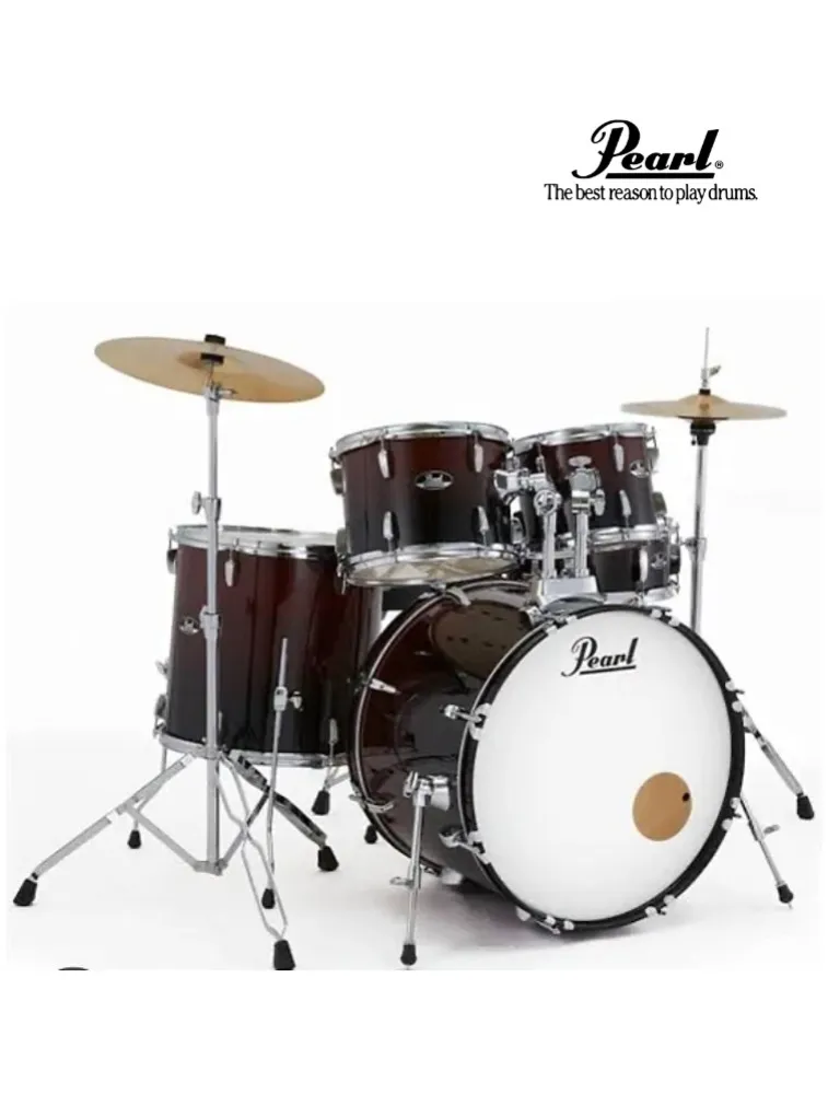 BATERIA RS505M/C757 ROADSHOW 5PÇS C/FERRAGENS(20X16/10X7/12X8/14X14/CX14X5,5)PEARL