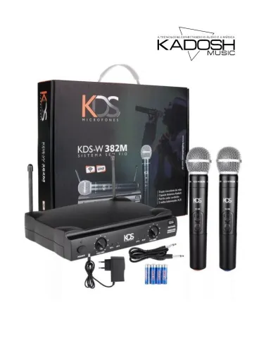 MICROFONE S/FIO K-382M KADOSH(30854)