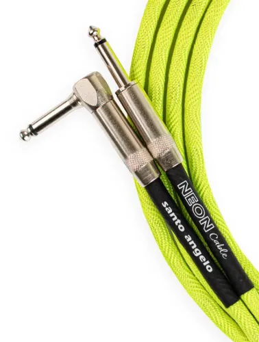 CABO GUITARRA NEON L GREEN 15FT P10XP1090 0,50MM TX STO