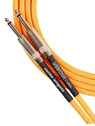 CABO GUIT.NEON ORANGE 15FT P10XP10 0,50MM TX STO