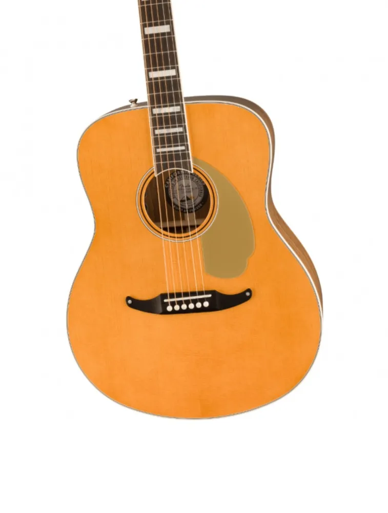 VIOLÃO FENDER PALOMINO VINTAGE AGN W/C OVANGKOL FINGERBOARD AGED WHITE PICKGUARD