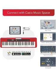 Teclado CT-S200RDC2-BR Casiotone Básico Casio