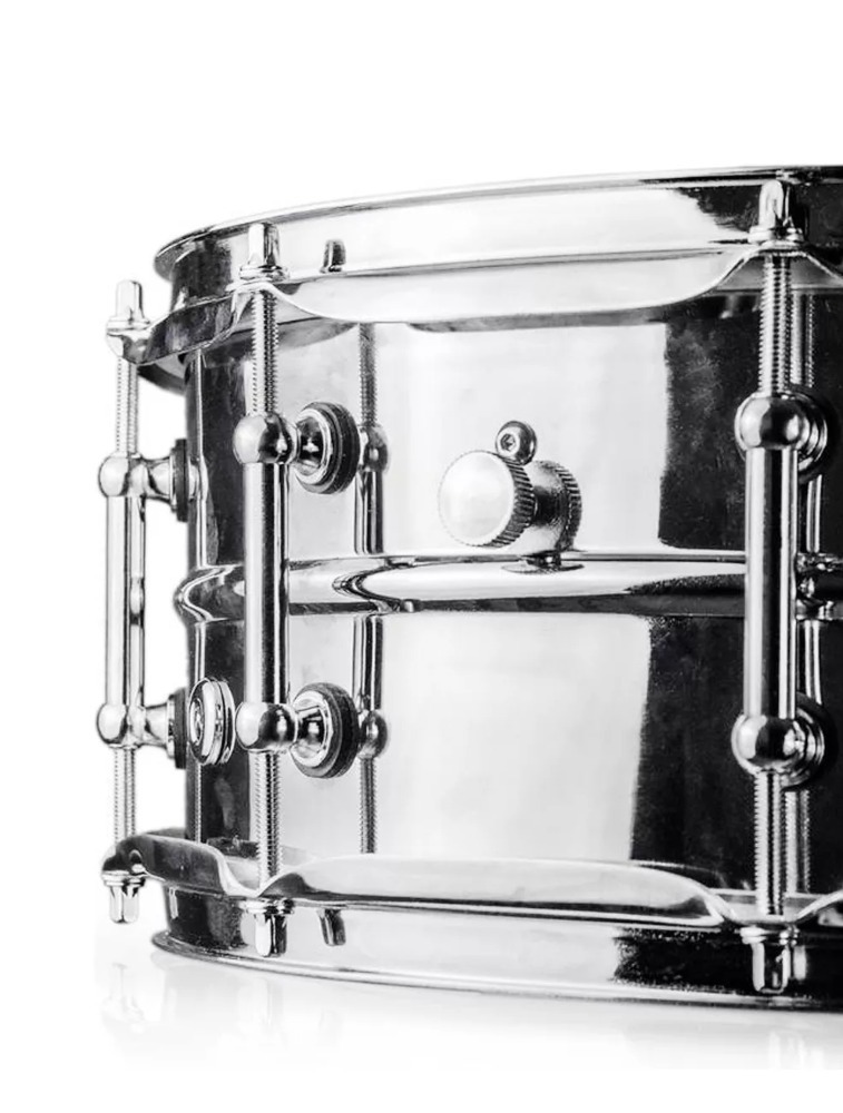 CAIXA TCM-40 ACO TUBE LUG 14"X6,5" CROMADO TORELLI