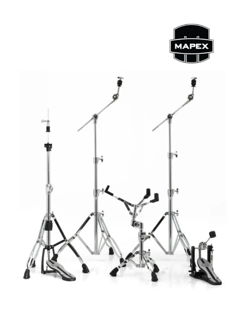 KIT FERRAGEM HP6005 5PCS CHROME P/BAT MARS MAPEX