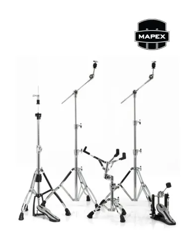 KIT FERRAGEM HP6005 5PCS CHROME P/BAT MARS MAPEX