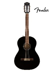 VIOLAO CN-60S NYLON BLACK WN FENDER