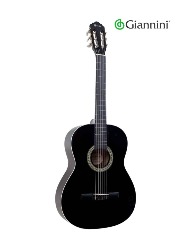 VIOLAO ESTUDO NYLON N-14BK PRETO GIANNINI